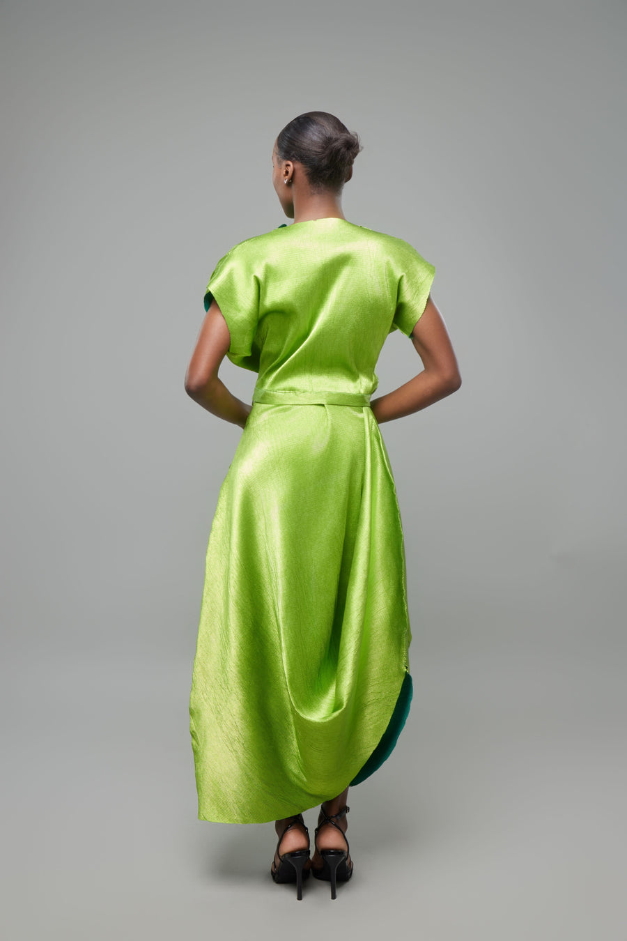 ENSEMBLE JUPE IVANA VERT LIME