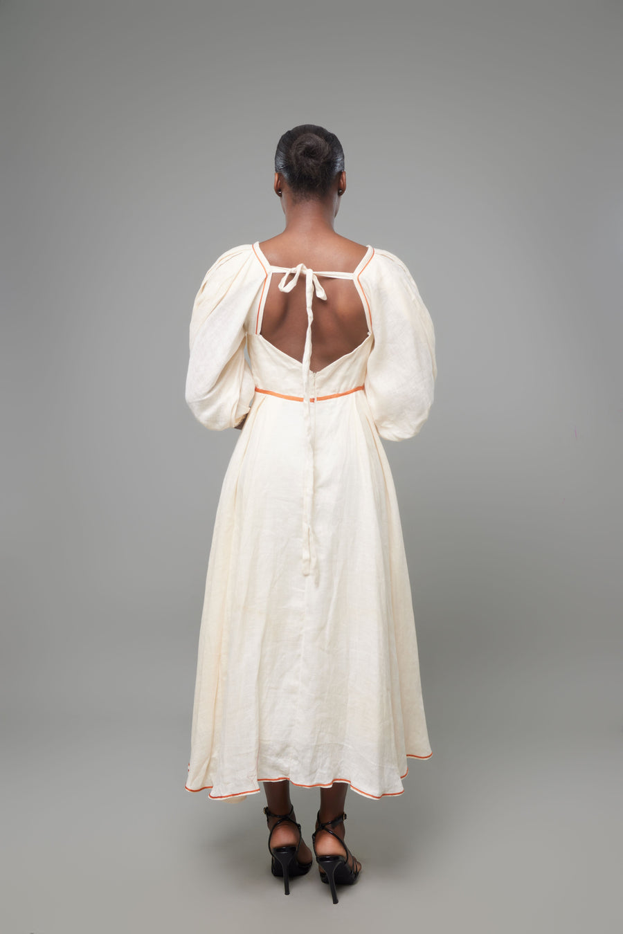 ROBE EN LIN CORA BEIGE