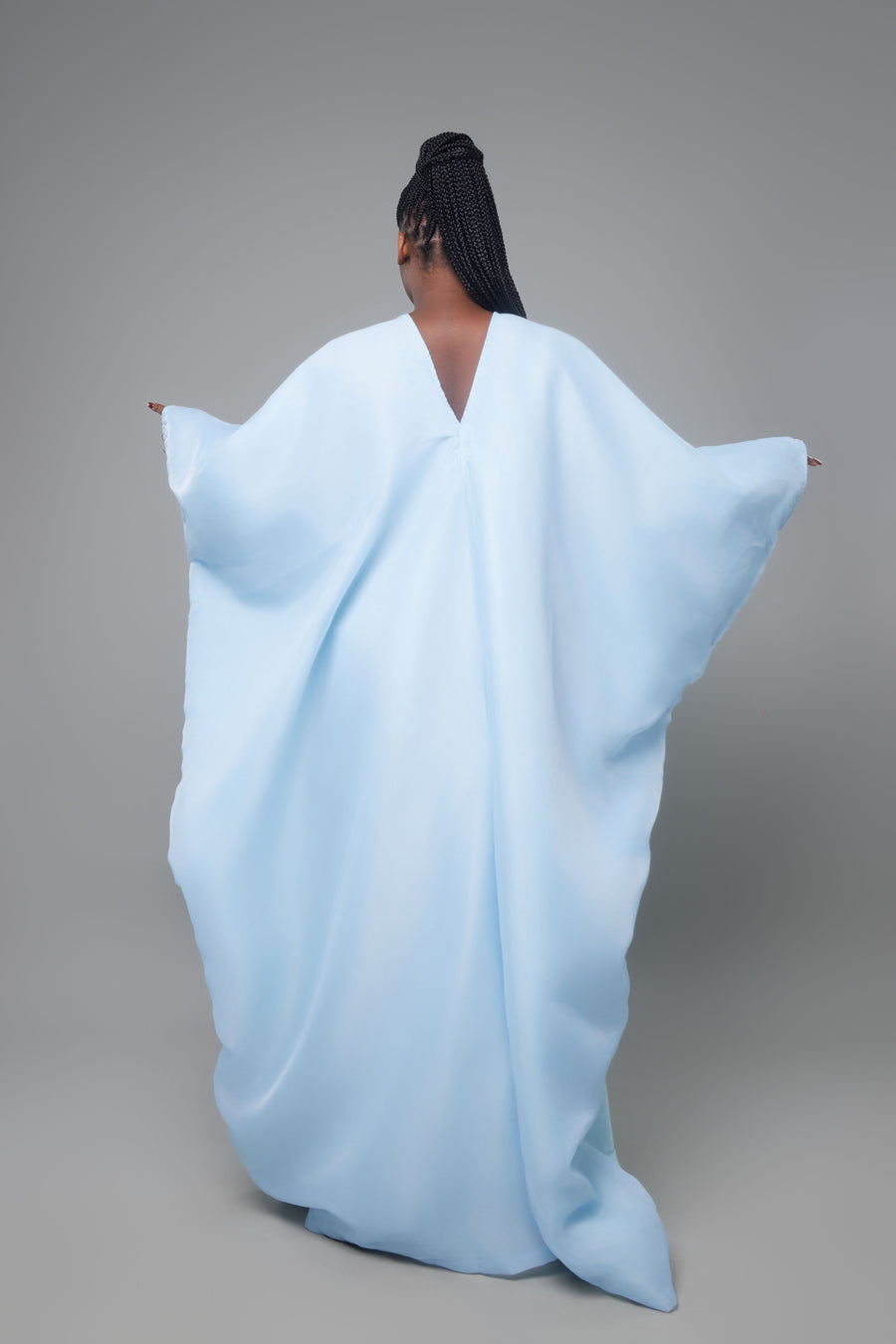 BOUBOU ORGANZA BLEU
