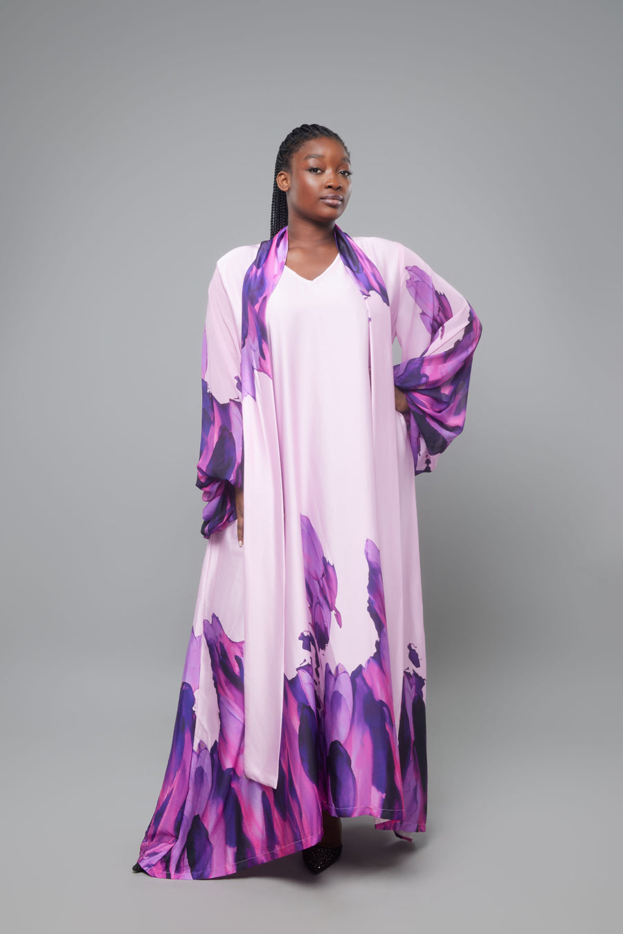 ROBE NADOUDOU VIOLET