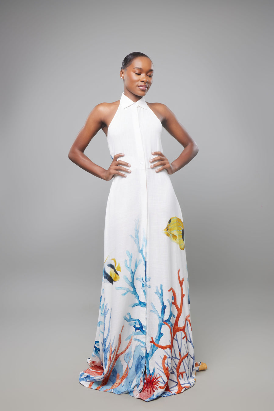 ROBE OLD FASHIONED BLANC