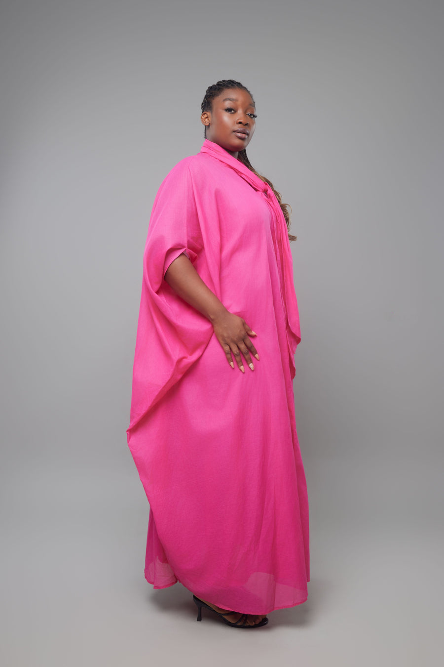 CAFTAN LAVALIERE ROSE