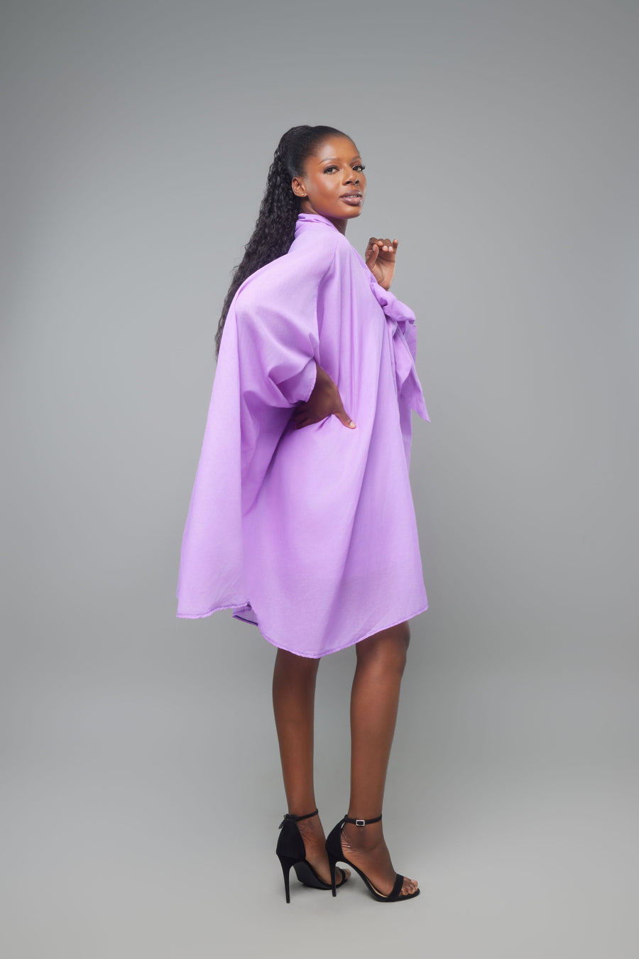 MINI LAVALIERE MAUVE