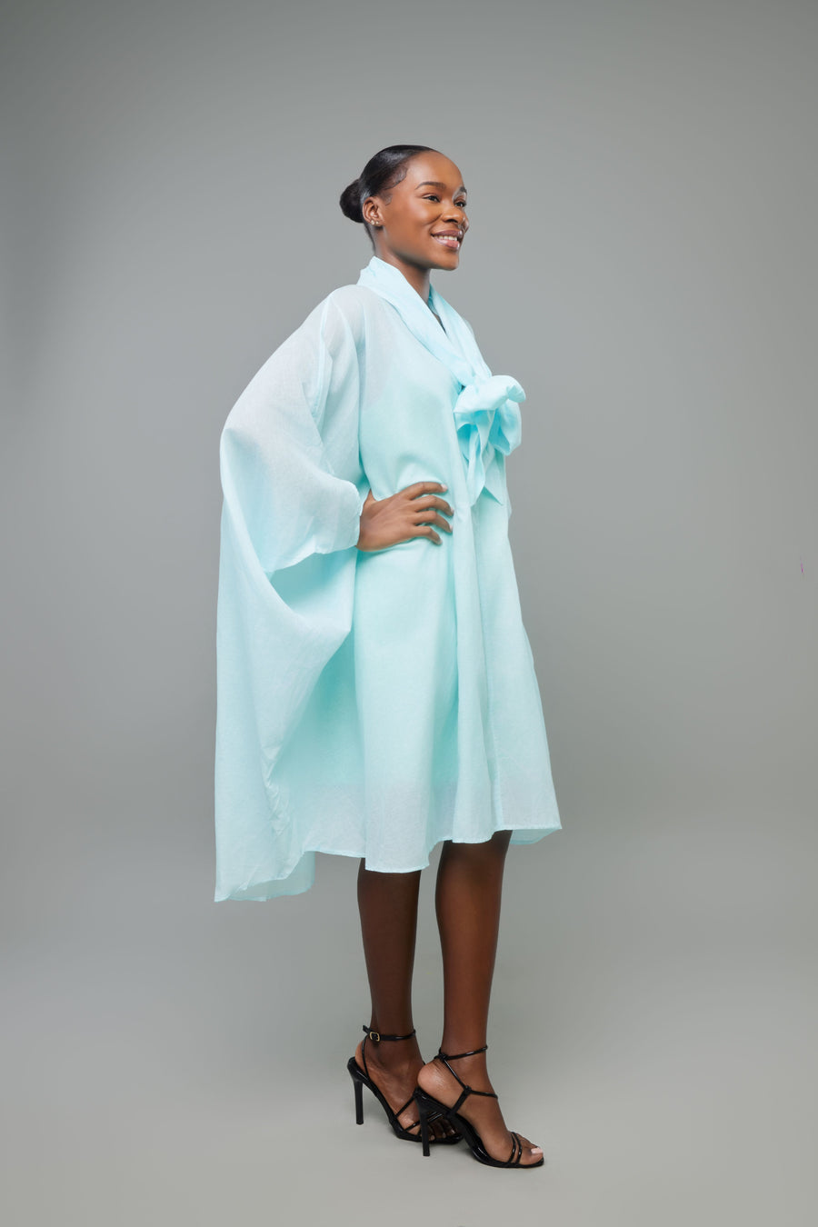 MINI LAVALIERE VERT D'EAU