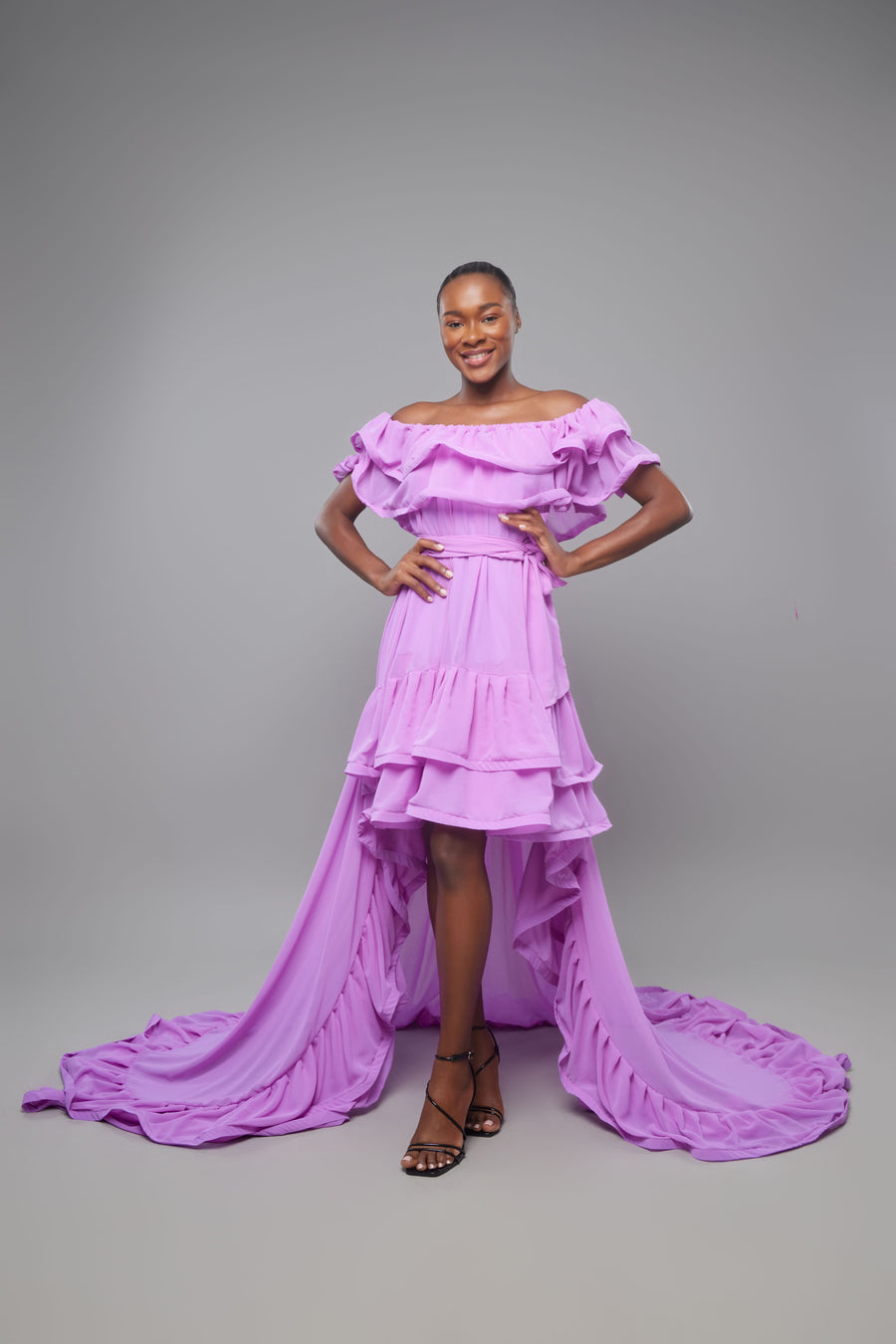 ROBE MISS WERE WERE LILAS