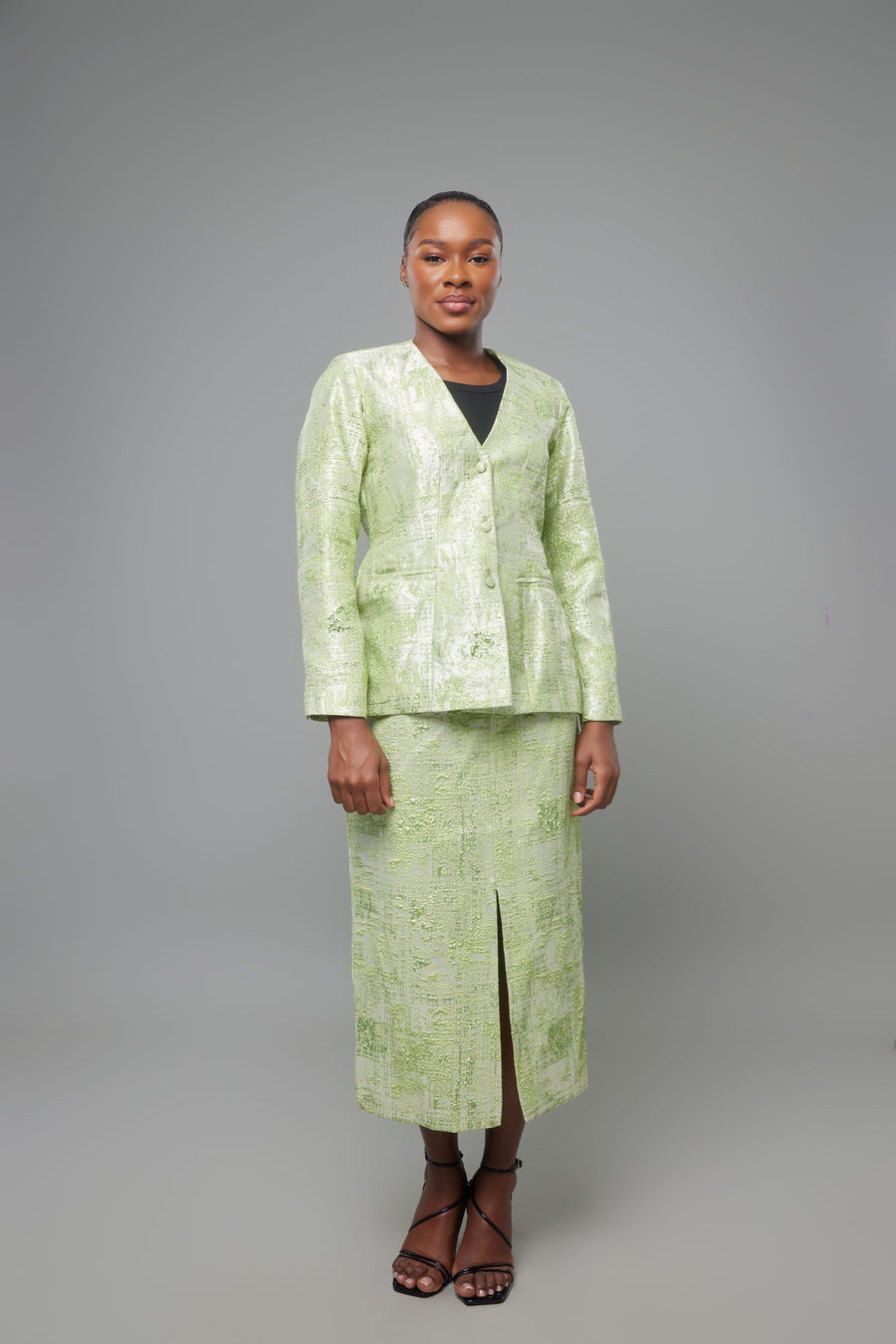 TAILLEURS CORSET JUPE VERT