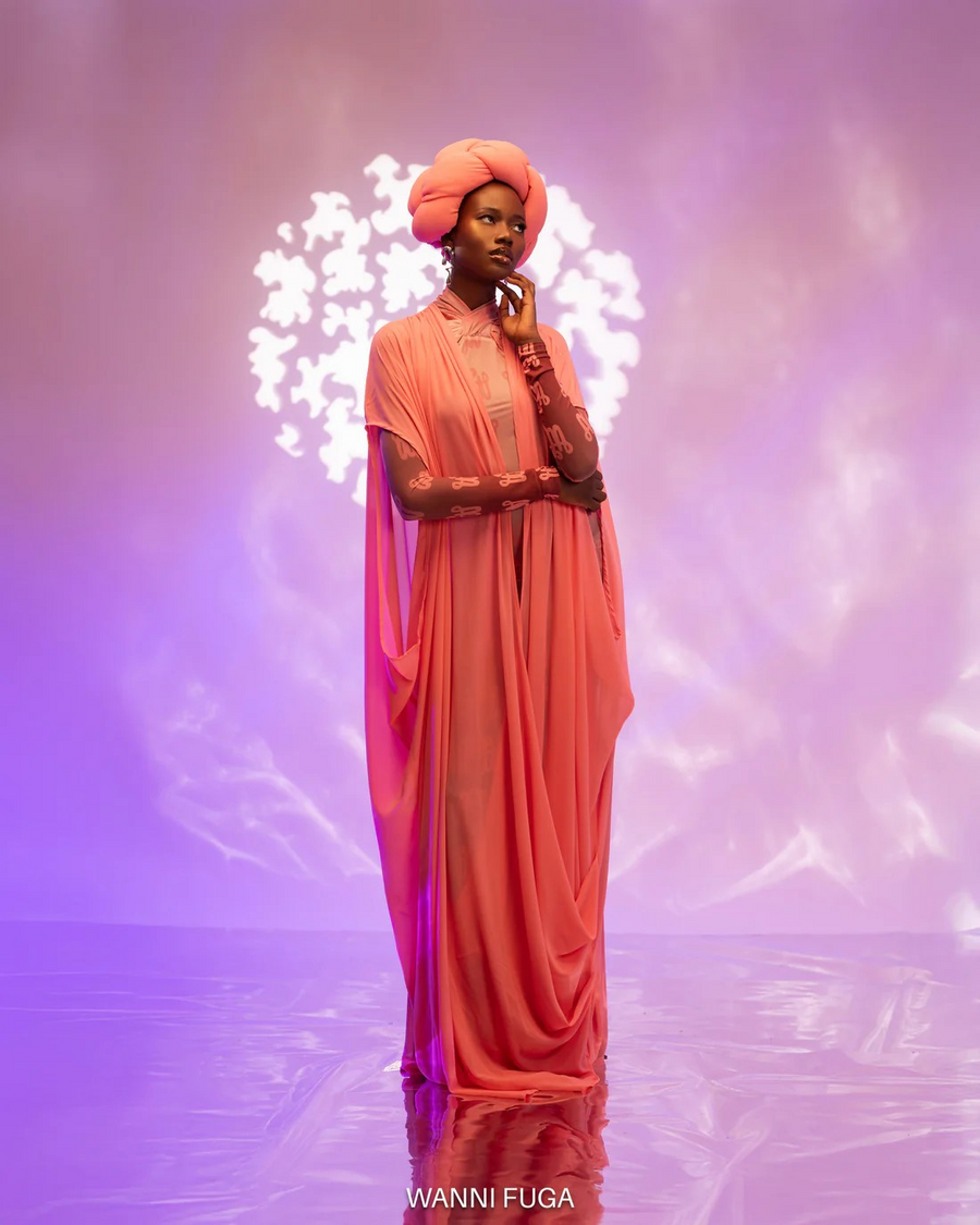 ROBE VERBENA ROSE